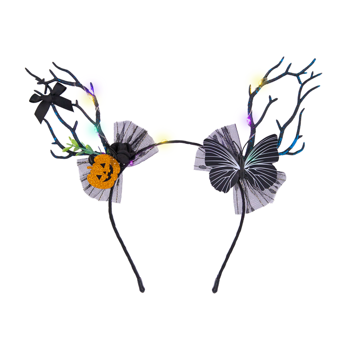 Opaska Halloween LED Straszne Drzewa 27x24cm