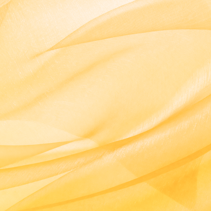 Organza gładka złota 0,36x9m