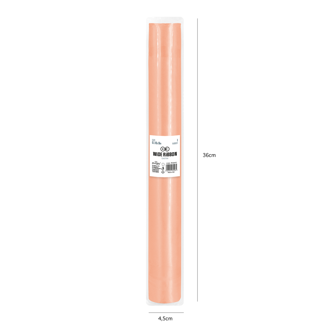Satyna gładka rose gold 0,36x9m