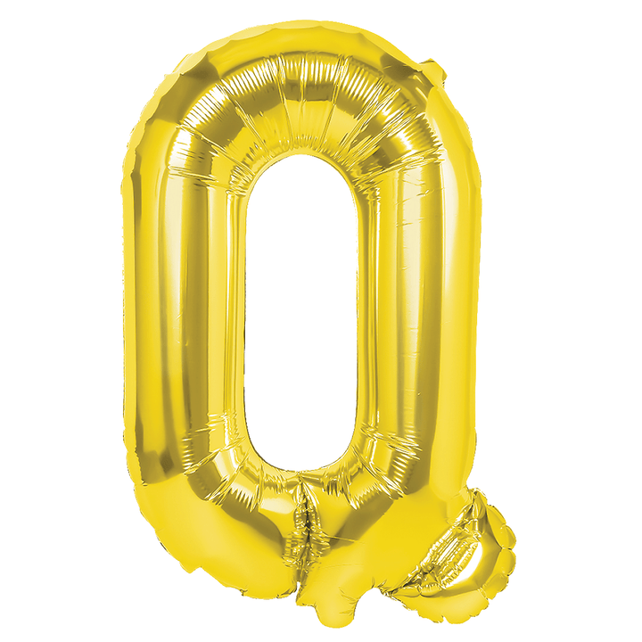 Balon foliowy litera Q złoty 40cm N