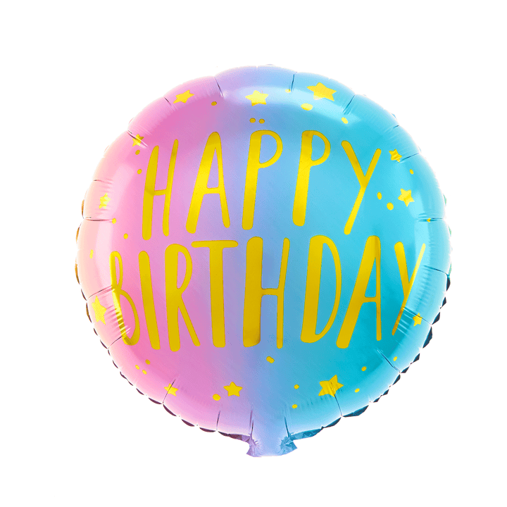 Balon foliowy Happy Birthday 45cm