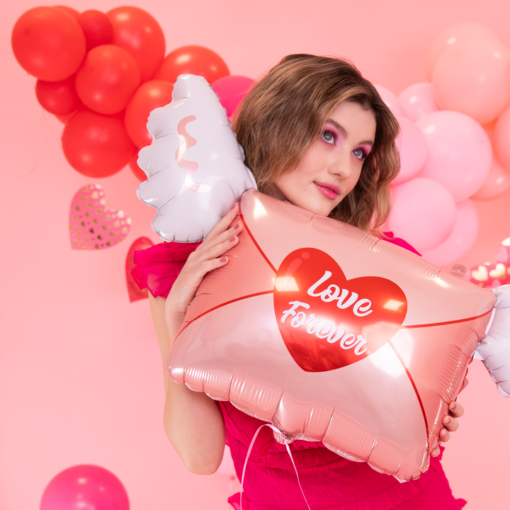 Balon foliowy List Love Forever 89,5x64cm
