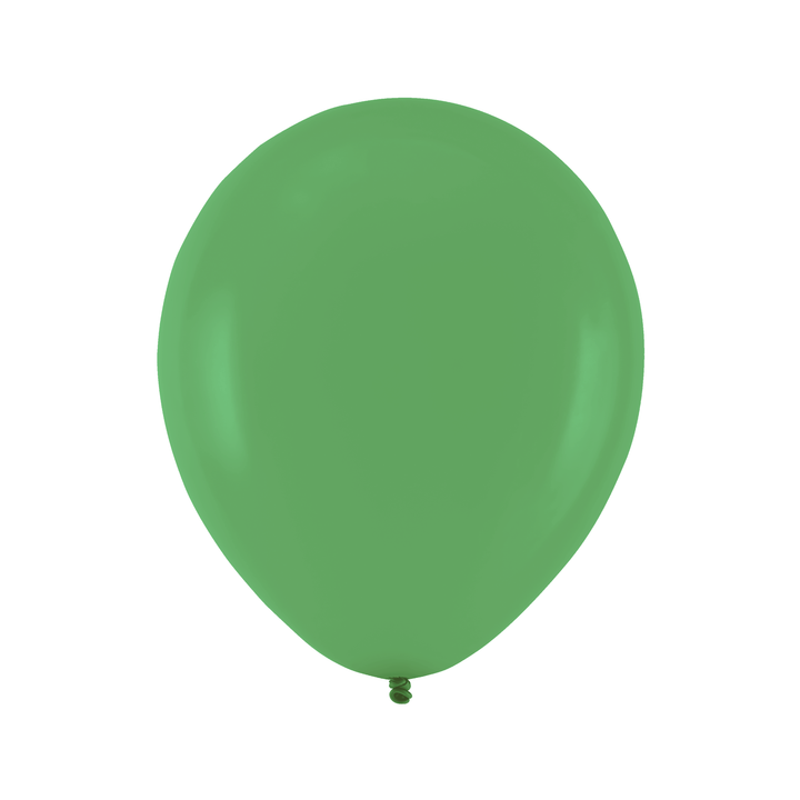 Balony pastelowe głęboka zieleń 12cali 100szt.