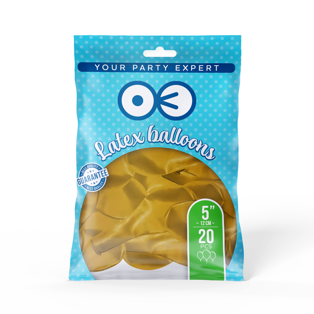 Balony pastelowe miodowe 5cali 20szt.
