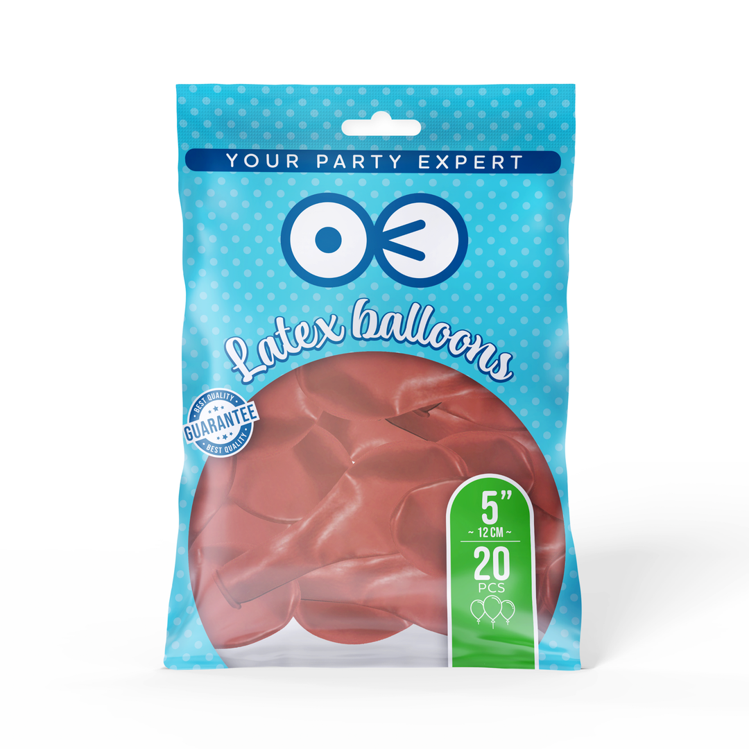 Balony pastelowe łososiowe 5cali 20szt.
