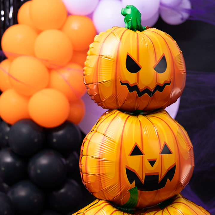 Balon foliowy stojący Dynie Halloween 84x158cm
