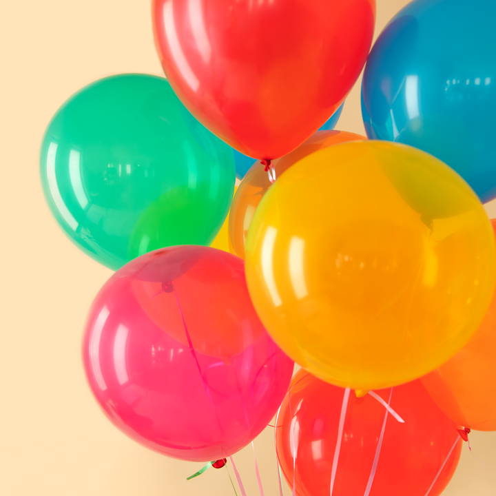 Balony krystaliczne pomarańczowe 10 cali 50 szt.