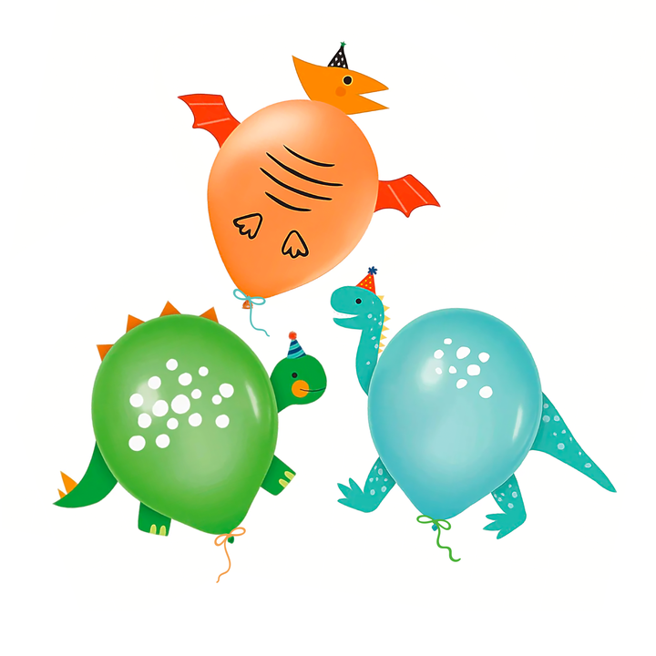 Balony Dinozaury 12cali 3szt