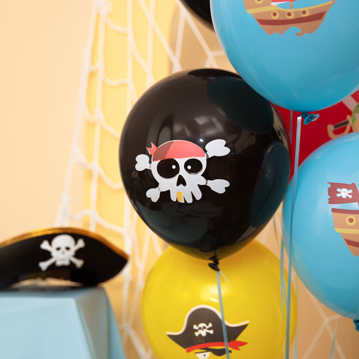 Balony Piraci 12cali 8szt. zestaw