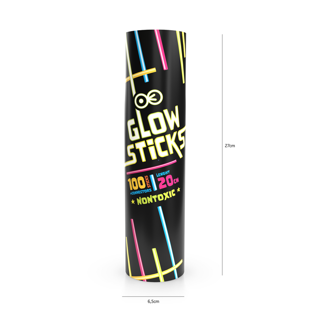 Bransoletki fluorescencyjne 100szt.