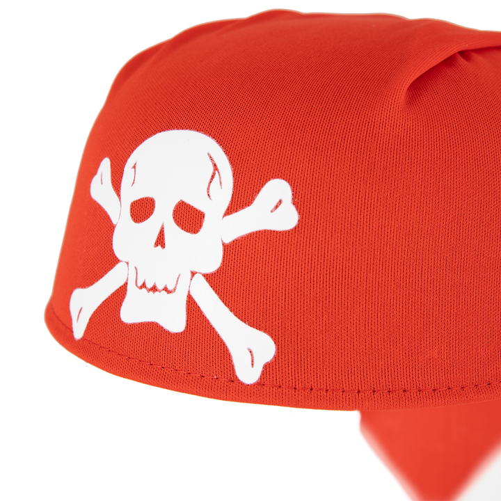 Czapka pirata czerwona - OUTLET