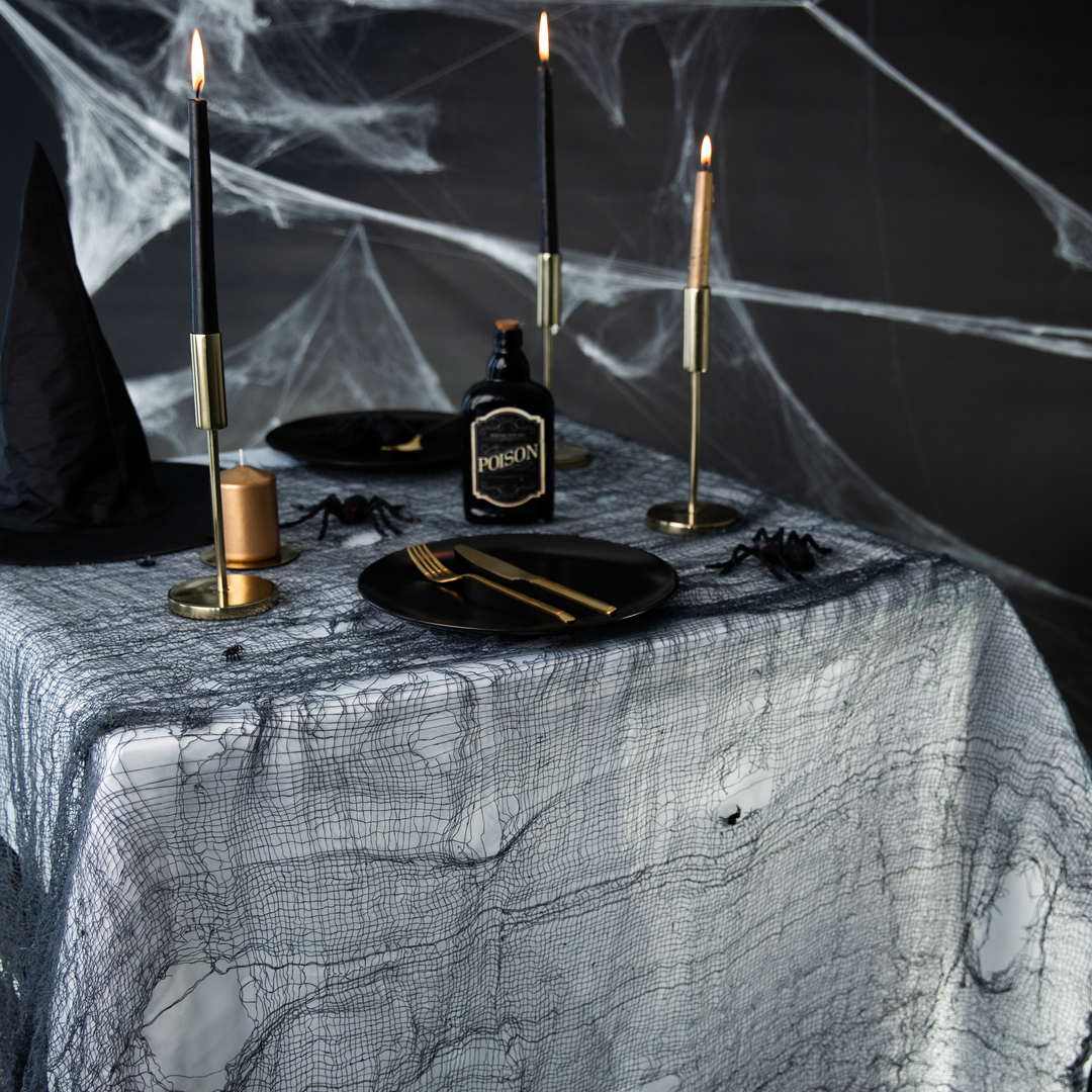 Dekoracja Halloween czarna 210x300cm