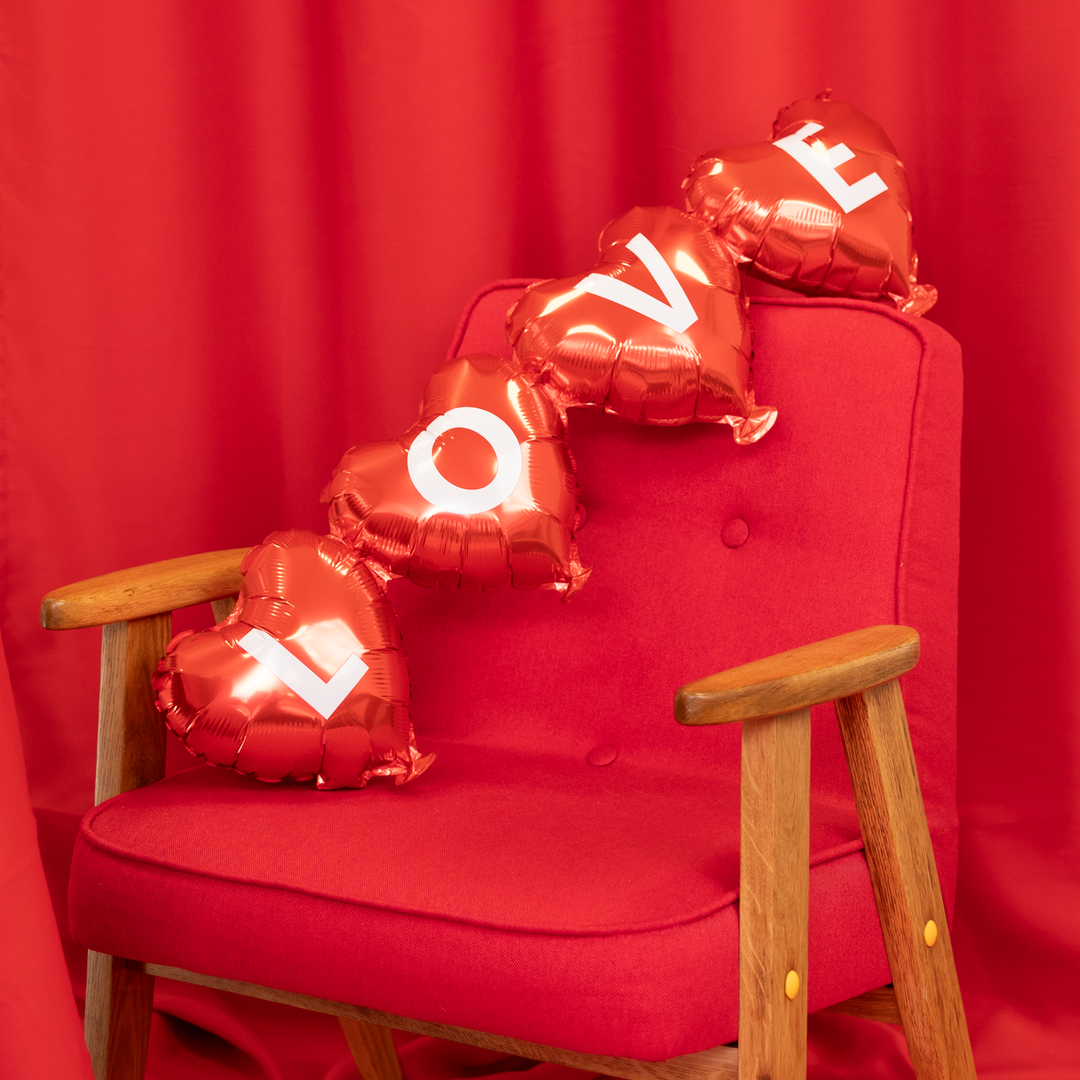 Girlanda balonowa Serca Love 101x27cm
