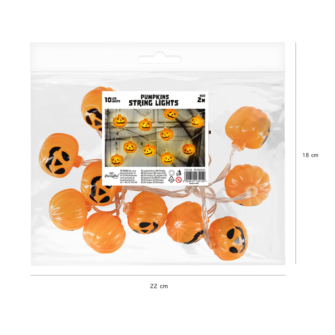 Girlanda świetlna LED Dynie 200cm