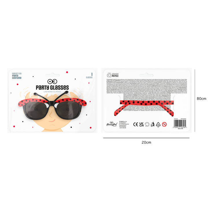 Imprezowe okulary Biedronka 1szt.
