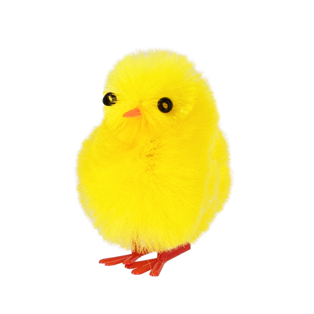 Dekoracje wielkanocne pudełko Kurczak 3 cm / 12 szt.