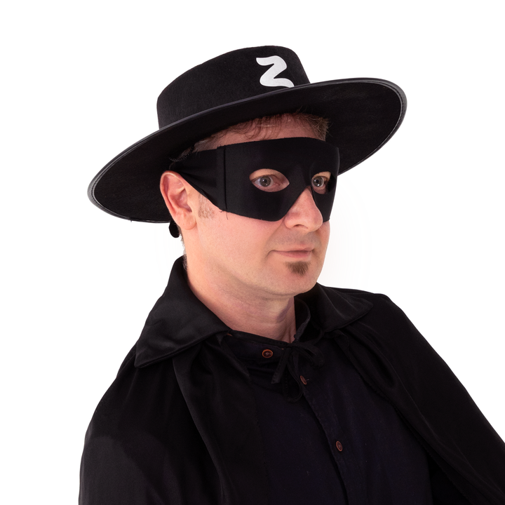 Kapelusz Zorro czarny