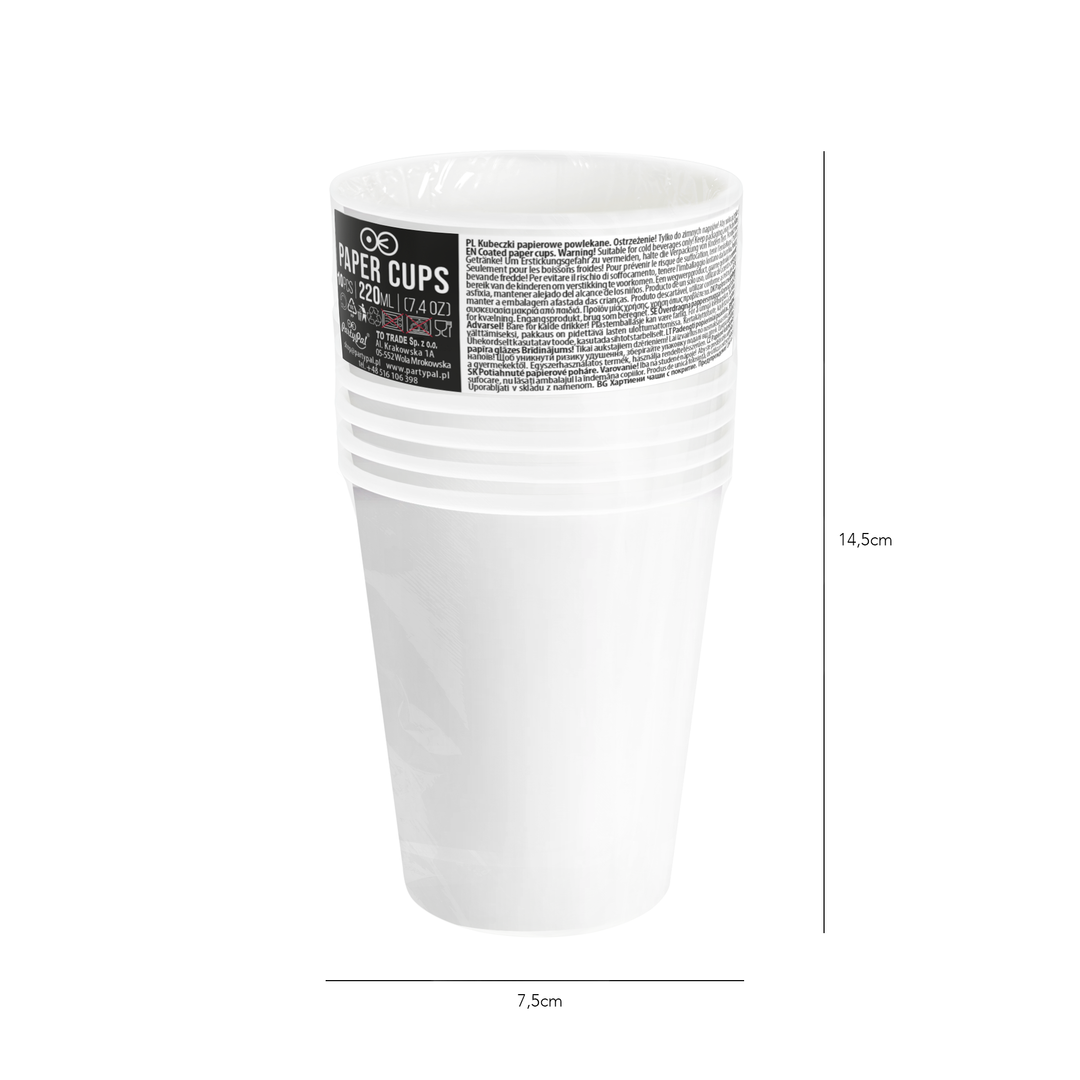 Kubek biały 220ml 10szt.
