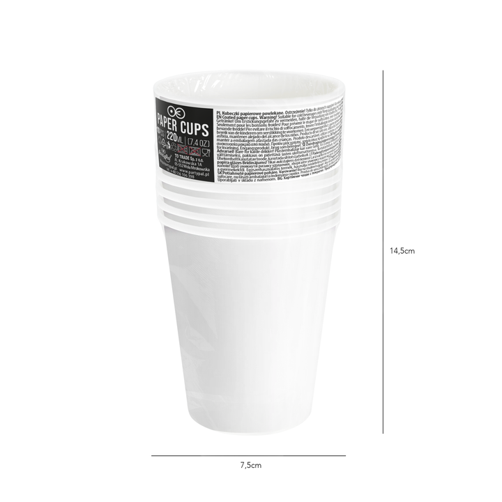 Kubek biały 220ml 10szt.