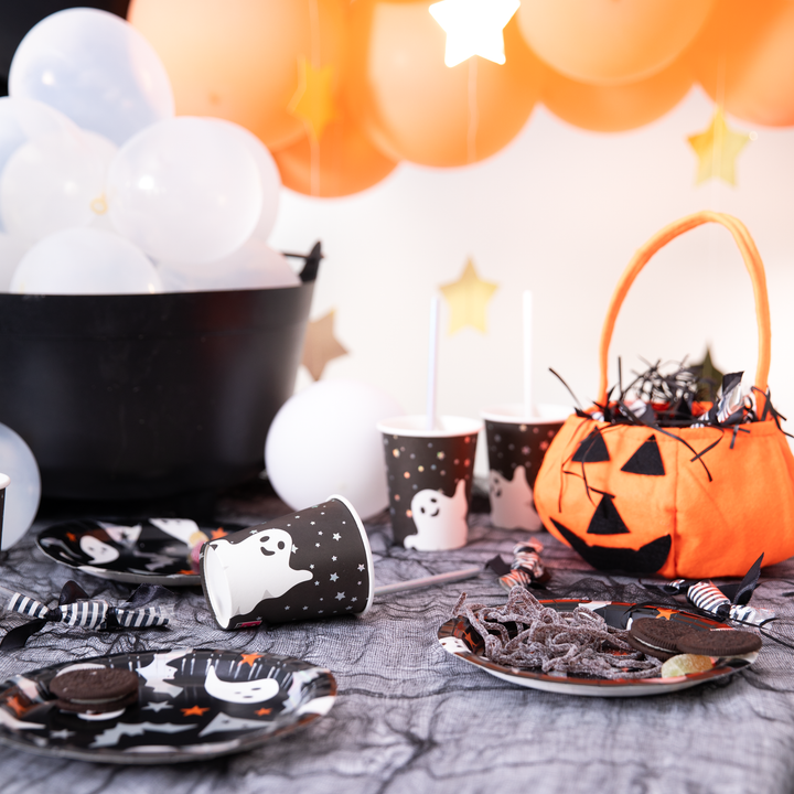 Talerzyk papierowy Halloween 7cali 6szt.