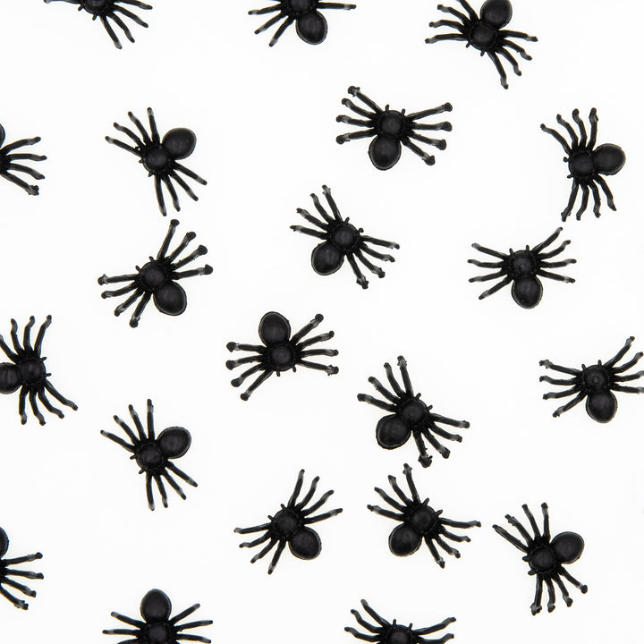 Konfetti Halloween Pająki czarne 50szt.