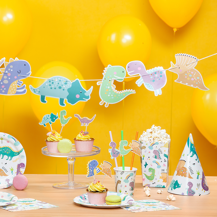 Toppery na tort Dinozaury 6szt.