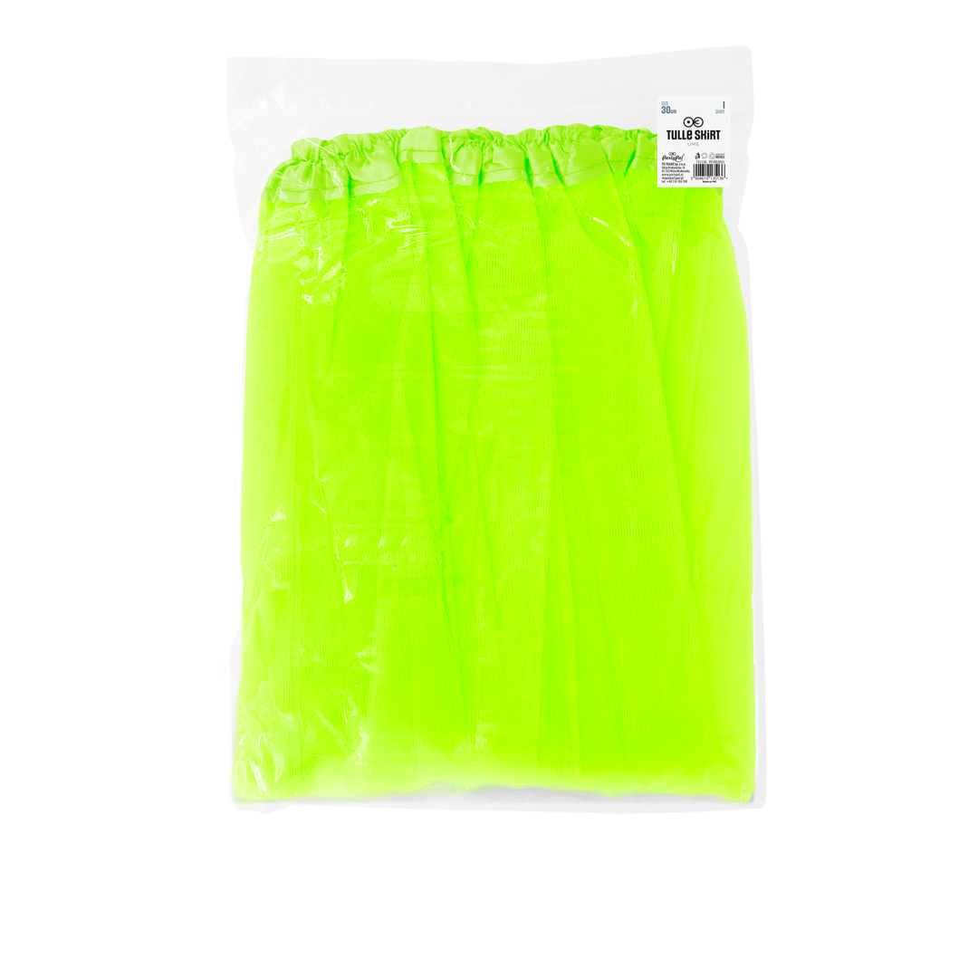 Spódniczka tiulowa limonkowa 30cm