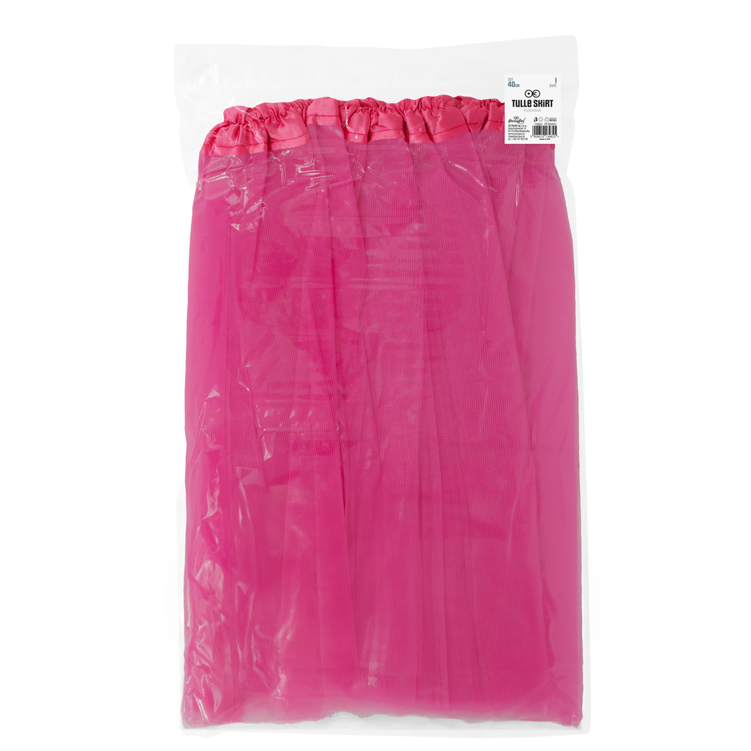 Spódniczka tiulowa fuksja 40cm