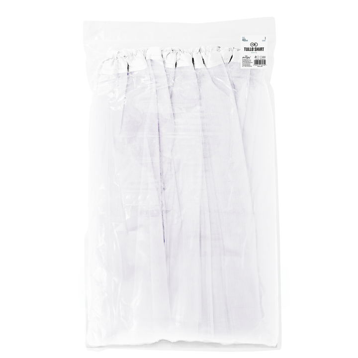 Spódniczka tiulowa biała 40cm