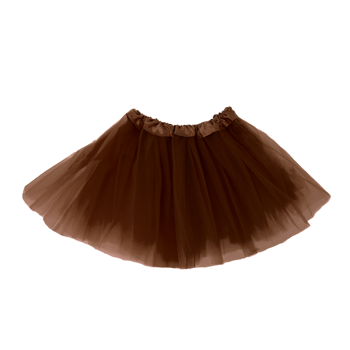 Spódniczka tiulowa brązowa 30cm