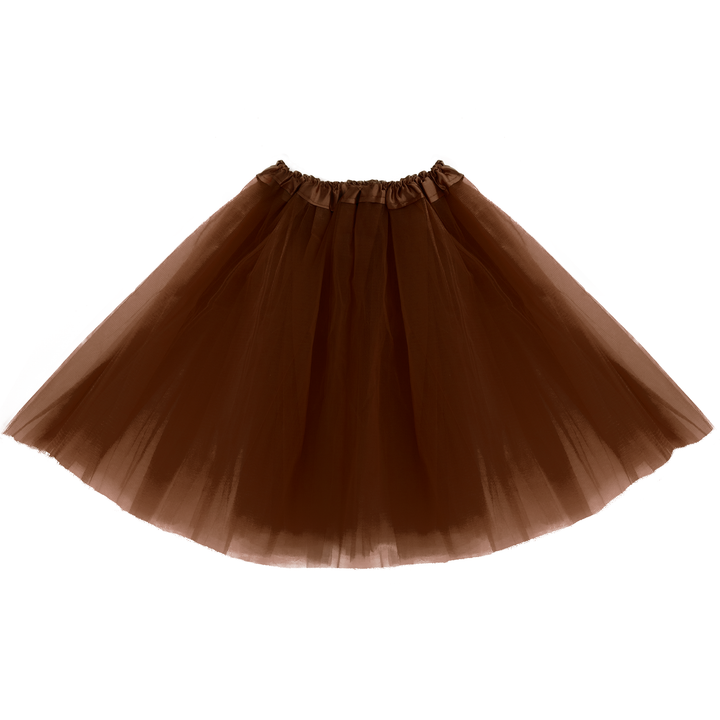 Spódniczka tiulowa brązowa 40cm - OUTLET
