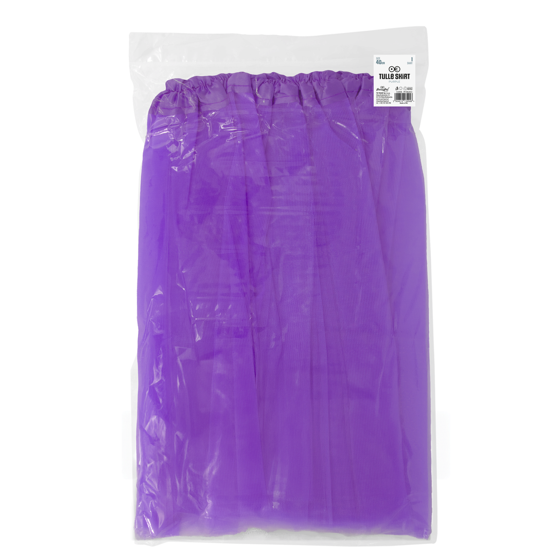 Spódniczka tiulowa fioletowa 40cm