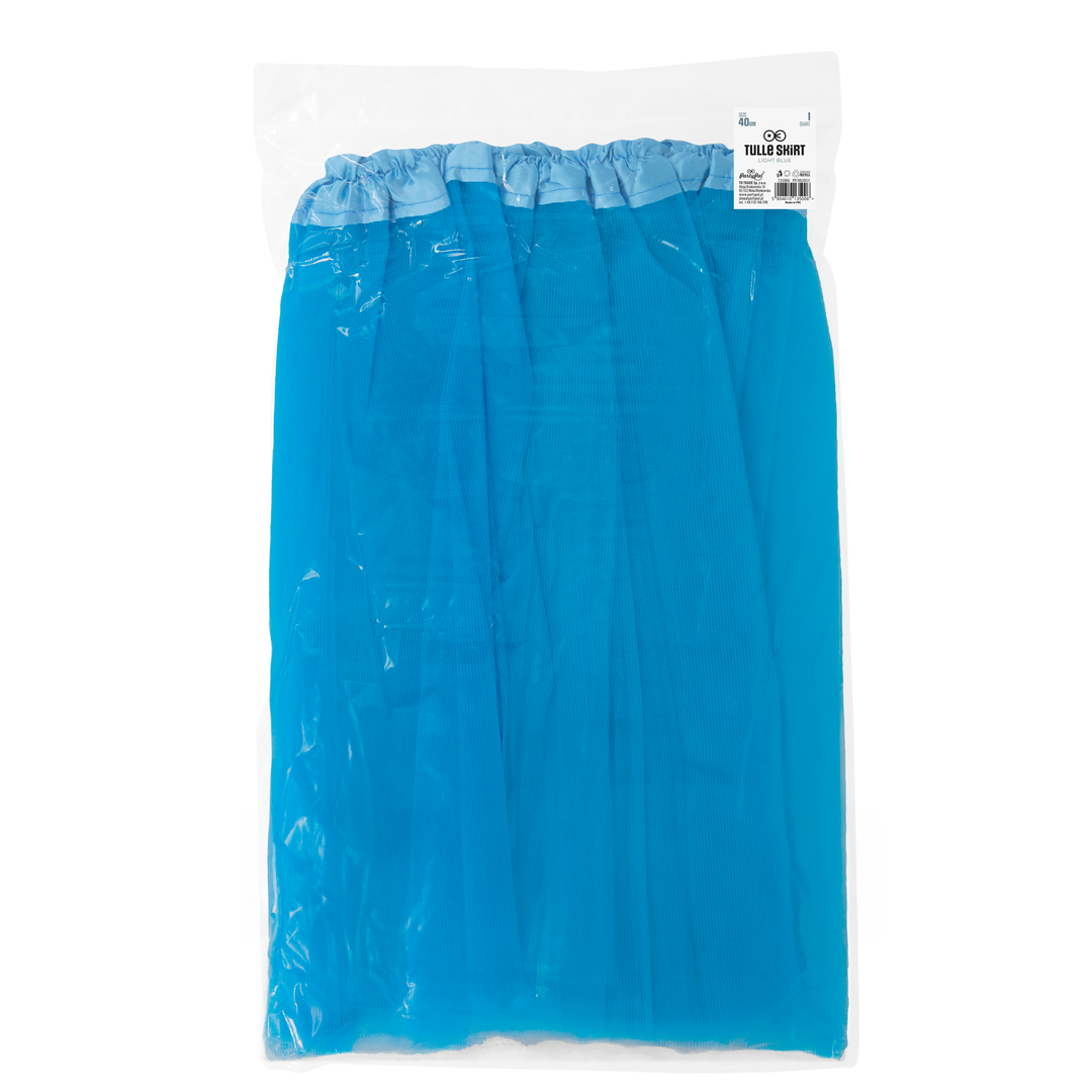 Spódniczka tiulowa jasnoniebieska 40cm - OUTLET