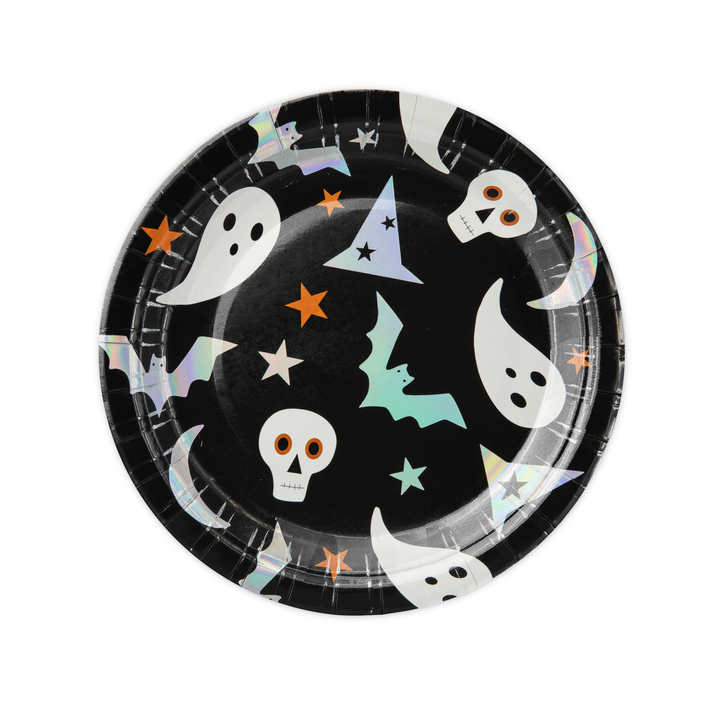Talerzyk papierowy Halloween 7cali 6szt.