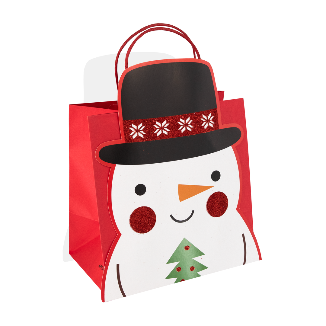 Geschenktüten „Weihnachtshelden“, 12 Stück, gemischt