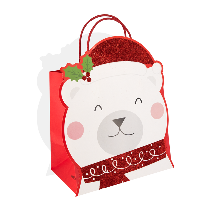 Geschenktüten „Weihnachtshelden“, 12 Stück, gemischt