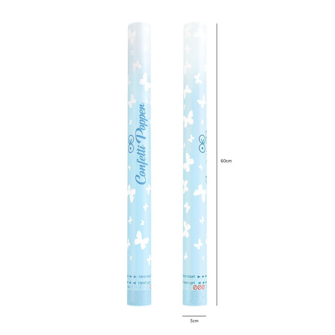 Konfetti motyle białe 60cm