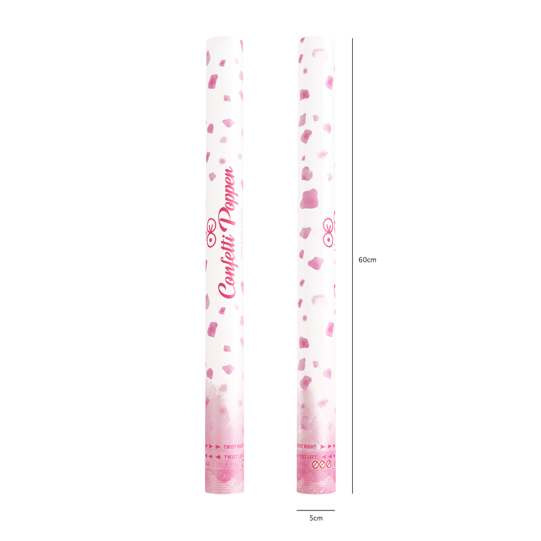 Konfetti płatki róży różowe 60cm