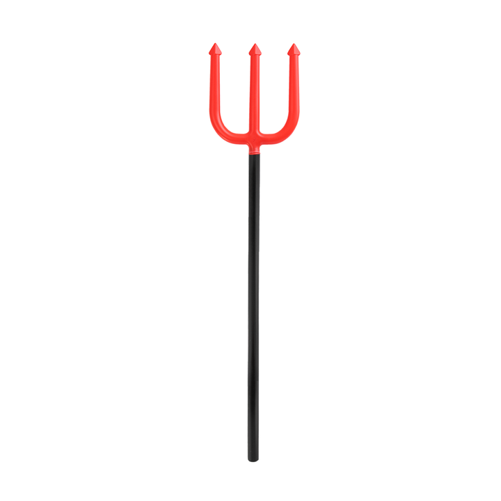 Widły diabła czerwono-czarne 13x51cm