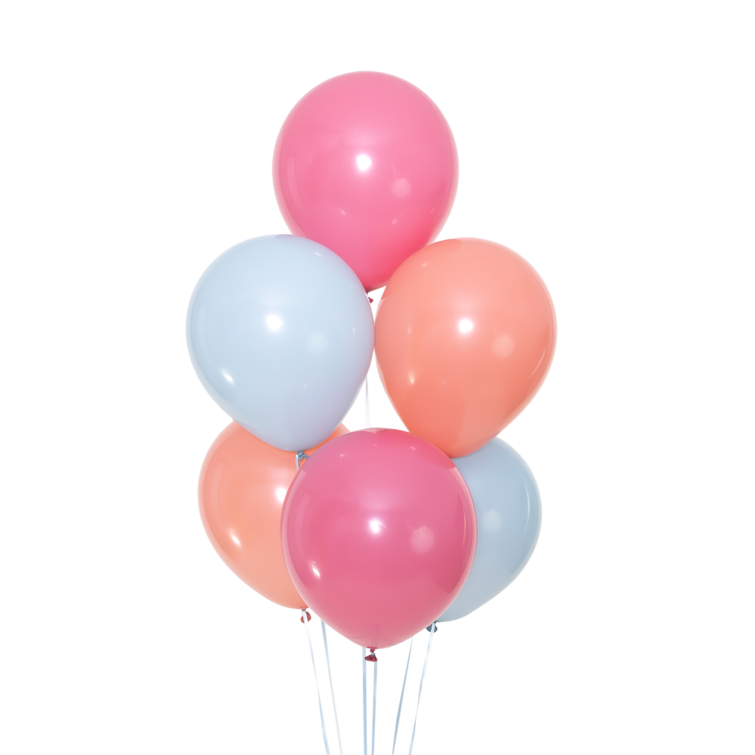Balony pastelowe niebieskie 5 cali 20 szt.