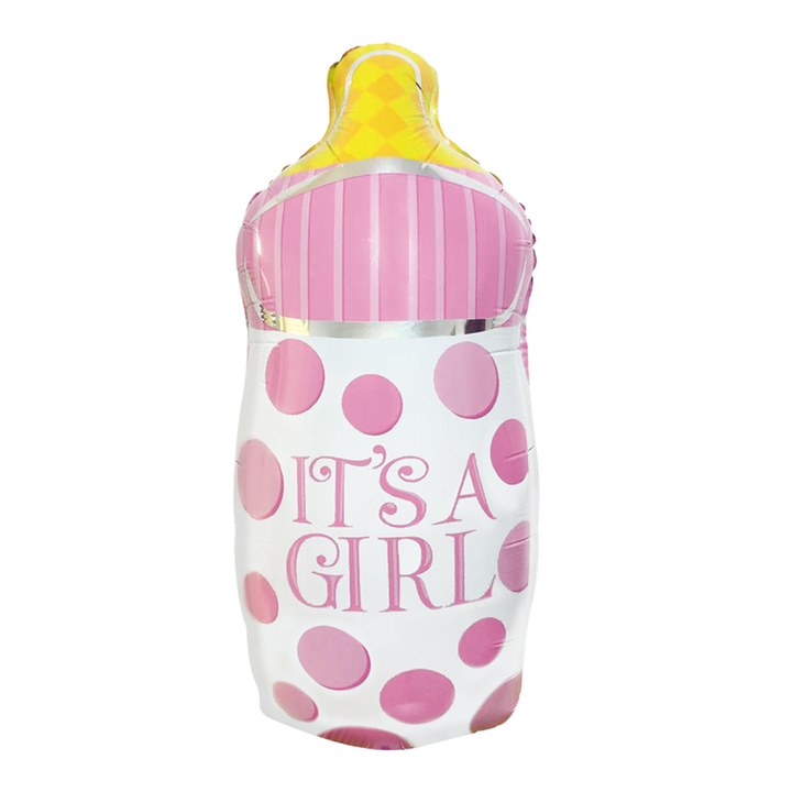 Balon foliowy Butelka It's a girl 44x82cm