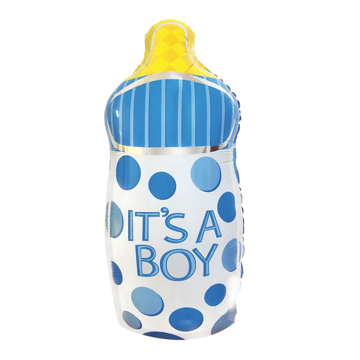 Balon foliowy Butelka It's a boy 44x82cm