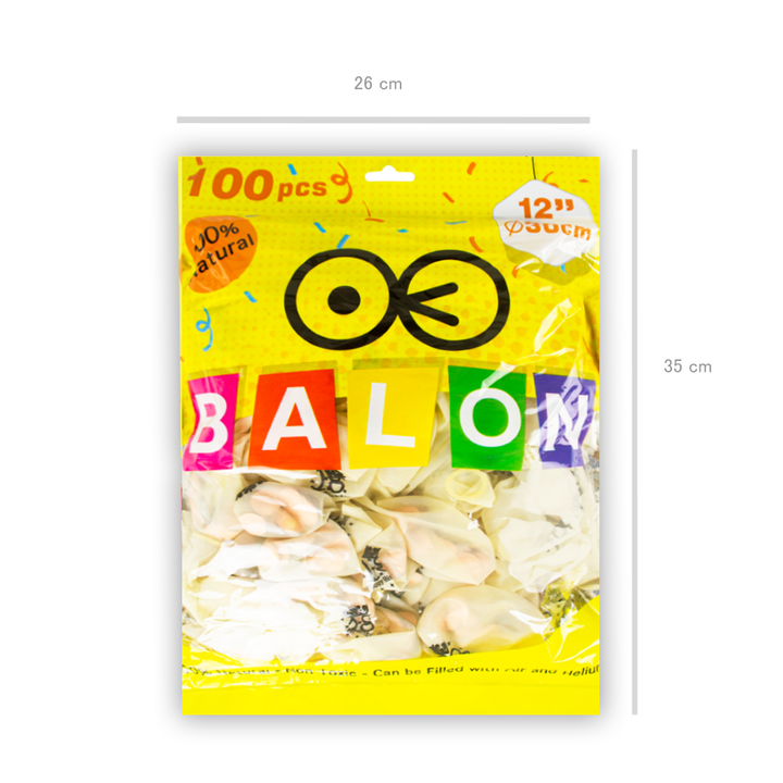 Balony z konfetti rose gold 18 urodziny 12cali 100szt