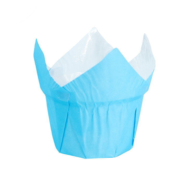 Papilotki do muffinek niebieskie 20szt.