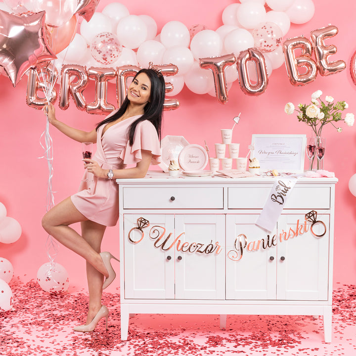Certyfikat Wieczór Panieński rose gold