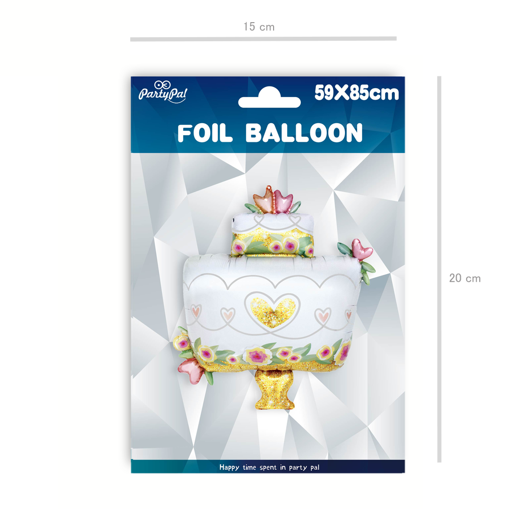 Balon foliowy Tort 59x85cm