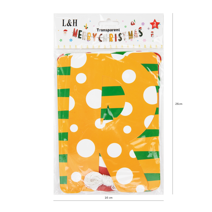 Baner Merry Christmas 300cm