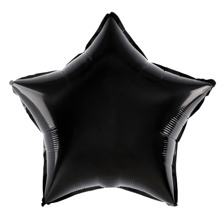 Balon foliowy Gwiazda czarny 18cali