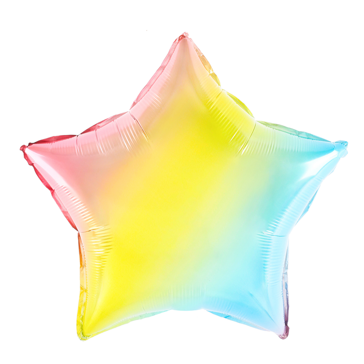 Balon foliowy Gwiazda kolorowy 18cali