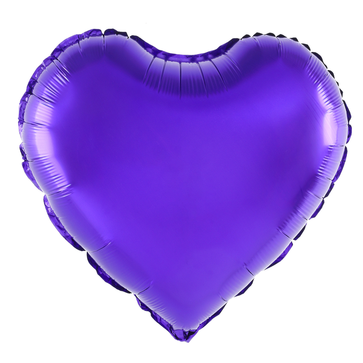 Balon foliowy Serce fioletowy 18cali